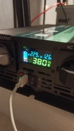 Інвертор Greencell LCD 12 B чистий синус з екраном 2000/4000 Вт (5904326374560)