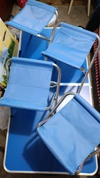 Стіл для пікніка розкладний з 4 стільцями Folding Table фото від покупців 1