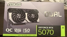 Видеокарта ASUS PCI-Ex GeForce RTX 5070 Dual OC Edition 12GB GDDR7 (192bit) (2572/28000) (HDMI, 3 x DisplayPort) (DUAL-RTX5070-O12G)