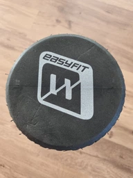 Масажний ролик SCOUT Foam Roller EVA 45 см чорний (легкий та м'який ролер-валик для йоги, масажу всього тіла: рук, ніг, спини, шиї) SCTFR45Bk