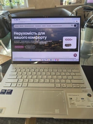 Ноутбук 14" Asus Zenbook 14 OLED UX3405CA-QL290 Ponder Blue, 32GB, 1TB, DOS (90NB14W3-M00BD0)