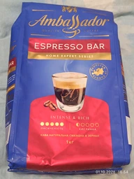 Кофе в зернах Ambassador Espresso Bar 1 кг фото от покупателей 1