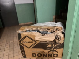 Крісло геймерське Bonro B-810 червоне з підставкою для ніг
