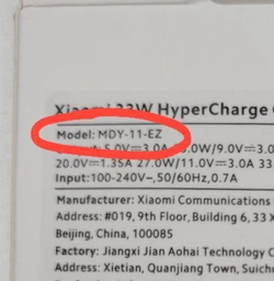 Комплект швидкої зарядки для Xiaomi 33W Mi Turbo Charge (Адаптер + Кабель Type-C) White фото від покупців 3