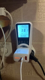 Мережевий зарядний пристрій для смартфона айфона айпада швидка зарядка 30W GaN блок адаптер з двома портами USB та Type C блочок SmartCharge універсальний для Samsung Huawei Xiaomi iPad iPhone 15 16 17 pro max plus mini юсб тайп сі живлення фото від покупців 2