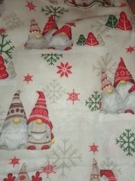 Підковдра Полуторна Фланель Christmas tale 145*210 Білий фото від покупців 2