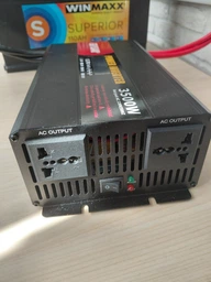 Инвертор 12V 220V 3500W Eryuan с чистой синусоидой, преобразователь напряжения с 12 В в 220 В, автомобильный DC/AC инвертор с дисплеем и 2 розетками для ноутбука, телевизора, освещения и резервного питания, ER-3500A фото от покупателей 2