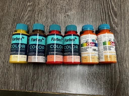 Пигмент для краски акриловой красный Farbex Color 100 мл