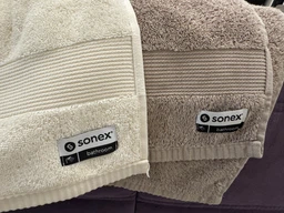 Набор 2 махровые полотенца Sonex для ванной 70x140 см + 50х90 см Altea Графит (SO102476)
