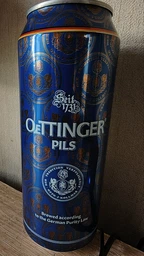 Упаковка пива Oettinger 4.7% Pils 0.5 л x 24 шт (4014086020360)