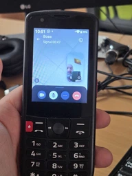  Мобільний  кнопковий телефон - смартфон  Sigma mobile X-style S3501 Black 4G  Android +  WhatsApp, Telegram, Viber, Facebook фото від покупців 3