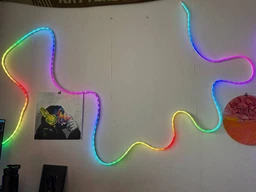 Неоновая лента 10 метров управления с телефона LED Neon Rope Light гибкая умная светодиодная подсветка USB Bluetooth IP68 (LONGITUD) фото от покупателей 5