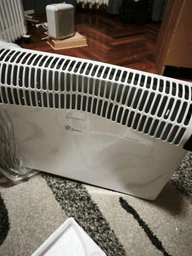 Конвектор обогреватель 2000 Вт 23 кв.м Domotec MS-5904 с регулировкой мощности и защитой от перегрева, бесшумный, белый фото от покупателей 1