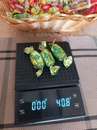 Кухонні ваги з таймером точні для бариста з силіконовим килимком 5 кг (PN797) фото від покупців 15