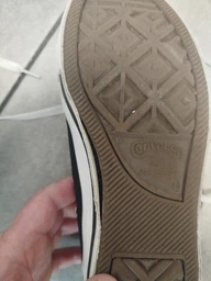 Кеди Converse All Star Black Hi 38 (чорно-білі високі) фото от покупателей 1