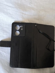 Чехол Idewei для Xiaomi 13T Pro книжка кожа PU с визитницей синий