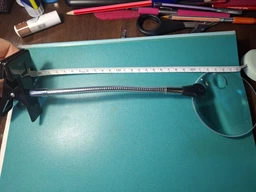 Настільна лупа на прищіпці Magnifier 15122-2 2x 90 мм стильна і практична