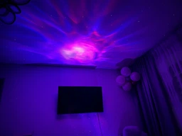 Лазерний нічник-проектор зоряного неба Astronaut 2(на знімній базі) Projector Lamp з Пультом та Таймером White фото від покупців 7