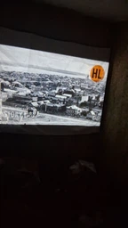 Екран для проектора 120 " дюймів SOFT LIGHT 16:9 настінний портативний Стрейчева тканина біла матова В комплекті кріплення для дома та вулиці