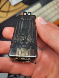 USB тестер Dynamode напряжения 3-20V, силы тока 0-3A и заряда батареи 0-99999 mAh (KWS-V21)