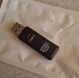 Кардридер SDXC USB 2.0 to TF+SD Dual Card Reader Чорний