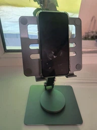 Держатель для планшета Primo SP05 (7-12.9") настольный металлический с функцией вращения - Grey фото от покупателей 2