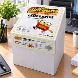 Бумага офисная Office Discount European Standart OfficePrint A4, 80 г/м2, CIE 161, 2500 листов, белый
