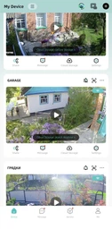 Уличная IP камера видеонаблюдения WIFI с управлением из приложения ICsee двухсторонняя аудиосвязь с датчиком движения ночным видением до 30 м камера для дома дачи подъезда офиса магазина до 128 ГБ Белая