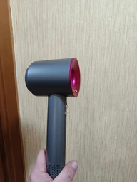 Super Hair Dryer Рожевий фен з 1 насадкою концентратор та синій кейс у комплекті фото від покупців 1