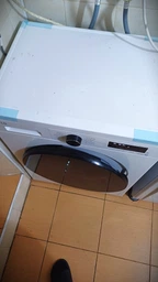 Пральна машина LG серії 6 Motion™ Steam™ F2Y2HS5WE, фронтальна, вузька, 44 см, 7 кг, 1200, клас F/A/B, 10 програм, інверторний, WiFi, дисплей, білий фото від покупців 3