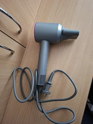 Super Hair Dryer Рожевий фен з 1 насадкою концентратор та синій кейс у комплекті