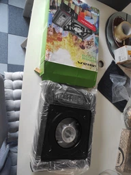 Плита газова туристична HAPPY HOME з перехідником під туристичний балон колір чорний