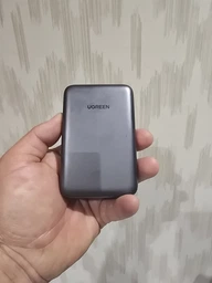 Магнітний Magsafe павербанк Anker A1684 10000 mah з бездротовою зарядкою для iPhone УМБ Білий фото від покупців 2