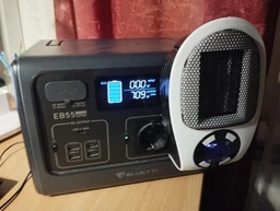 Обогреватель портативный Portable Heater 500 Вт с LCD-дисплеем и пультом управления компактный настенный тепловентилятор мини дуйка фото от покупателей 2