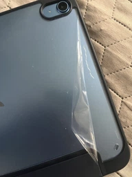 Чехол Case Pro Origami Smart Case Clear + Stylus для iPad 11ʼ A16 (2025) / iPad 10 10.9ʼ (2022-2024) с прозрачной задней частью и местом под стилус Lavender фиолетовый лавандовый