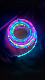 Гибкая неоновая LED-лента LONGITUD 10 м RGB с управлением через смартфон, USB Bluetooth, IP68, пульт дистанционного управления фото от покупателей 8