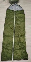 Теплий спальний мішок King Size (220х70см) Чорний спальник ковдра