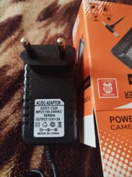 Сетевой адаптер ac dc 12v 2a 5.5x2.1 мм JoyPro Adapter блок питания для ибп юпс бесперебойника камеры роутера и устройств с питанием дс 12в от розетки 220v евровилка двойная изоляция черный