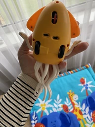 Танцующий Кальмар Tummy Time осьминог интерактивная игрушка для детей зеленый