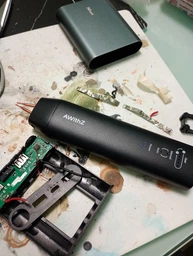 Автомат для точкового зварювання, AWithZ H1 (додатковий набір), ручний точковий зварювач з 11 регульованими режимами, автоматичний та ручний режими, зварювач для акумуляторів 18650, зварювання нікелевих листів, заліза, нержавіючої сталі.