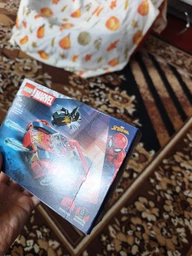 Конструктор LEGO Super Heroes Marvel Автомобіль Людини-павука vs. Отруєний Росомаха 134 елементи (76336) фото від покупців 1