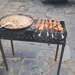 Казан чавунний Maysternya 8 л узбецький WOK з чавунною кришкою-сковородою 34 см 9,79 кг (Т405СР)