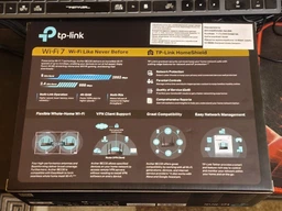 Маршрутизатор TP-Link Archer BE220 (BE3600, 4xGE LAN, 1xGE WAN, MESH) фото от покупателей 2