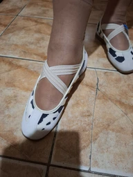 Женские балетки BARREDA MARY JANE adidas JQ2127 41.5 (7.5 UK) белый (4068807131996)