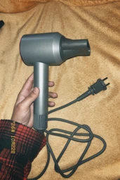 Фен для волосся Leafless Hair Dryer потужний фен 1 насадка сушіння волосся 1600 Вт Ceramic beige pink фото від покупців 5