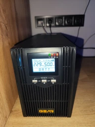 ДБЖ Gear 1500VA LCD Plastic RJ45+USB (GU-1500PLCD) фото від покупців 1