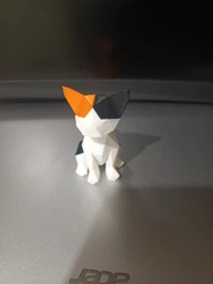 Магнітний 3D-конструктор Кошеня 8 деталей чорно-білий