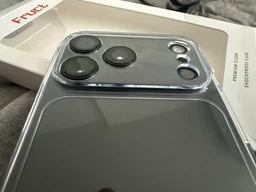 Чехол для Apple iPhone 17 Pro Max / 18 Pro Max Fruct Guard с закрытой камерой Anti-Yellow Прозрачный 111 фото от покупателей 1