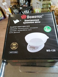 Весы для бизнеса Кухонные DOMOTEC MS-126 5кг с чашей Для дома, Для гостиниц, Для общепита, Для бара, Для производства, Для ресторана фото от покупателей 1
