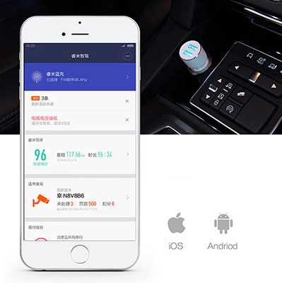 FM-трансмиттер Xiaomi Mojietu Roidmi 3S Bluetooth BFQ04RM Black (1A081OVB)